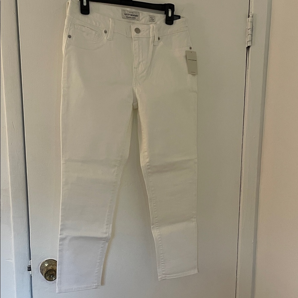 Lucky Brand Women's Cream Skinny Jeans